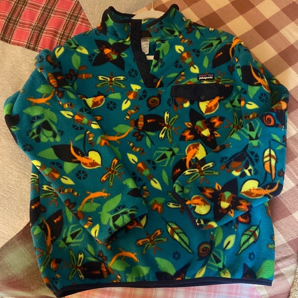 Patagonia Jackets & Blazers - Patagonia RARE Synchilla Fleece Jitterbug
